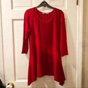 Mesmerize Red Blouse